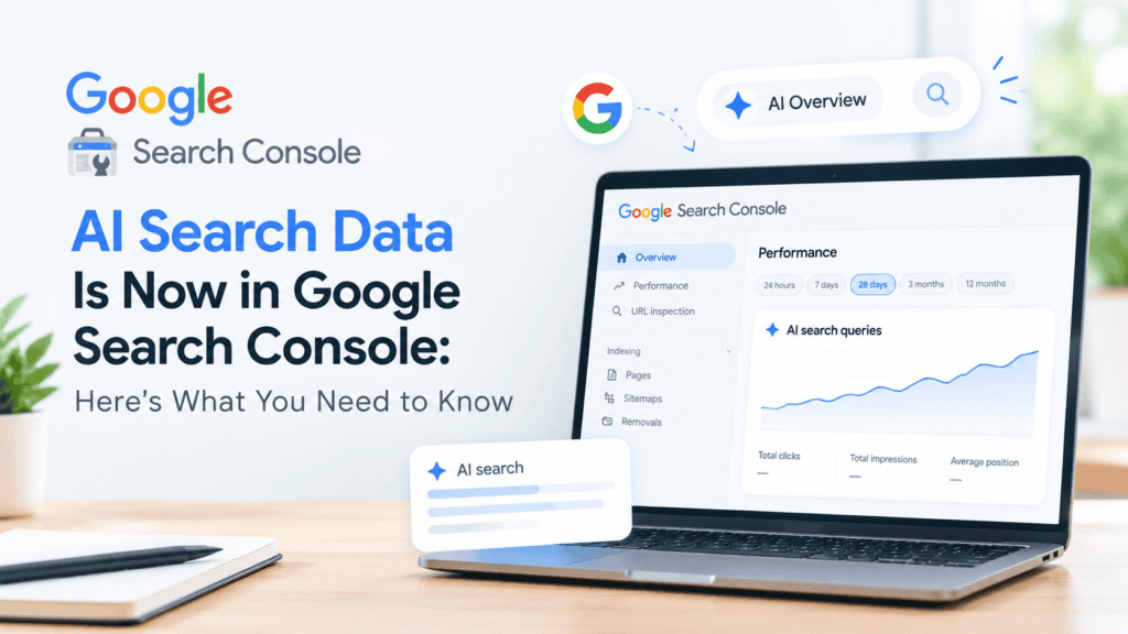 Google Search Console AI Overviews and AI Mode report guide by Digital Fames