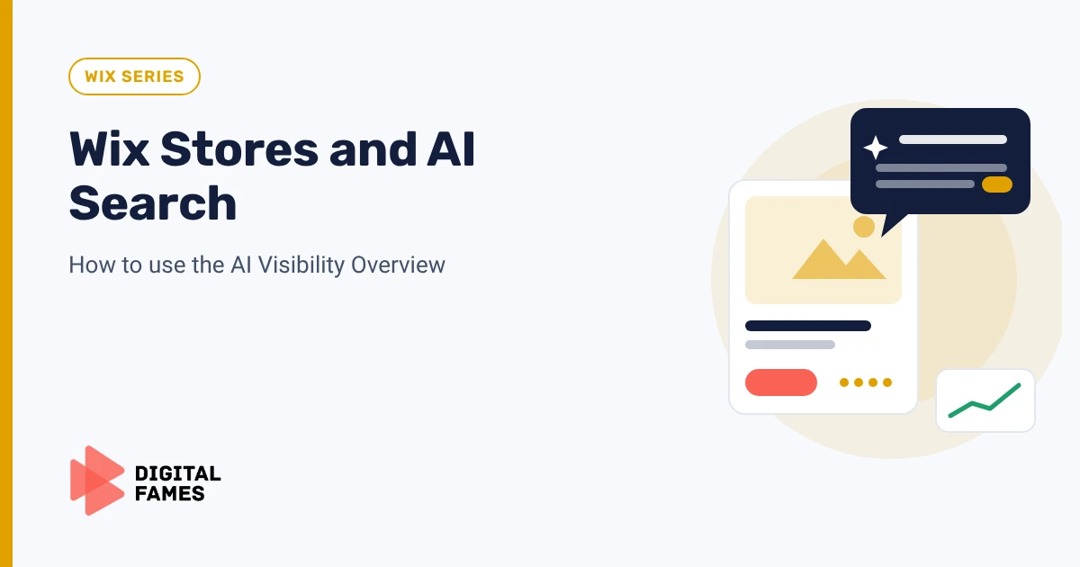 Wix Stores and AI Search: How to Use the AI Visibility Overview banner